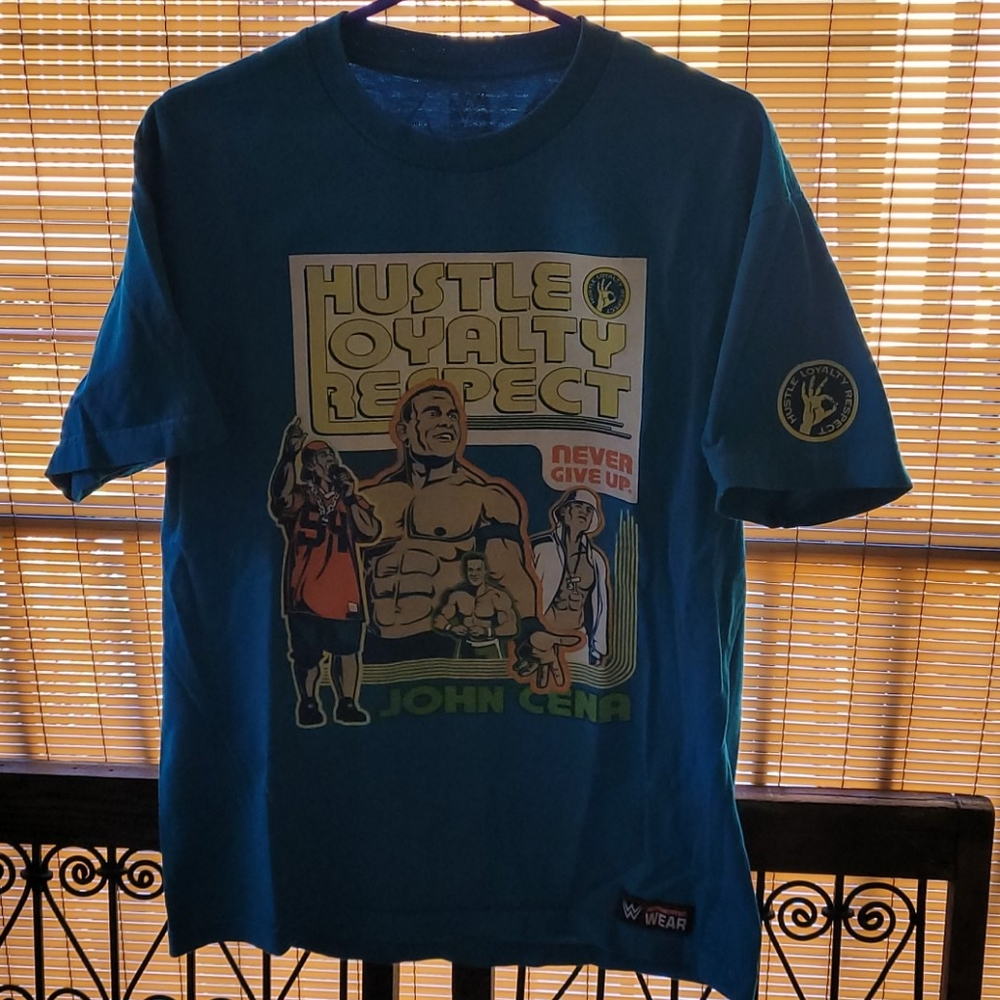 Vintage John Cena hustle/loyalty/respect T-shirt